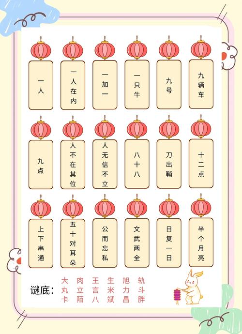 元宵灯谜财迷技巧-图3 元宵灯谜财迷技巧-图3