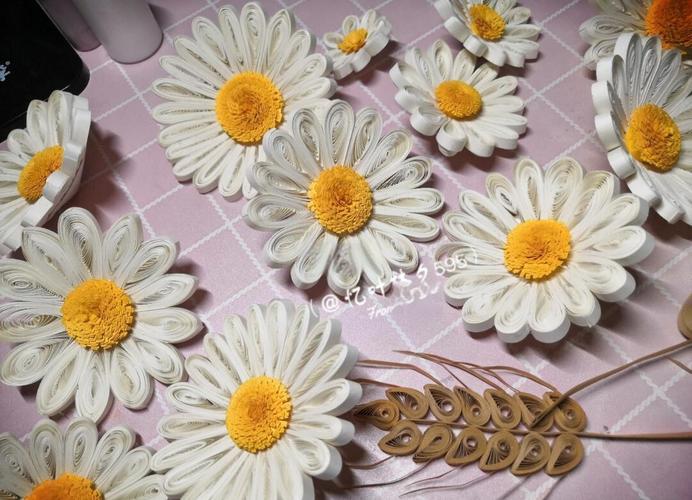 创意小雏菊手工纸花-图1 创意小雏菊手工纸花-图1