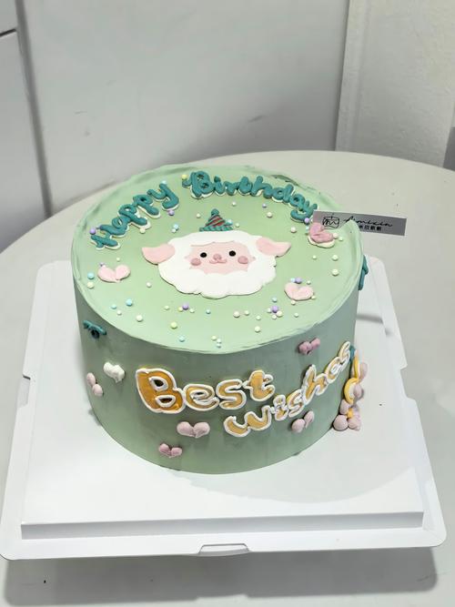 小绵羊创意蛋糕图片-图1 小绵羊创意蛋糕图片-图1