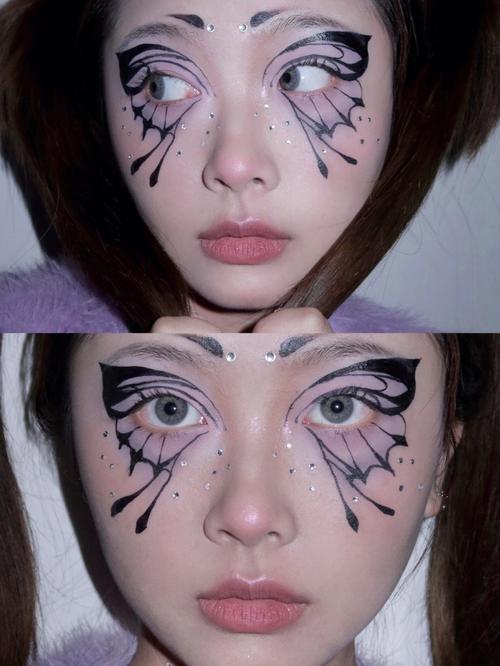 蝴蝶创意妆图片大全-图2 蝴蝶创意妆图片大全-图2