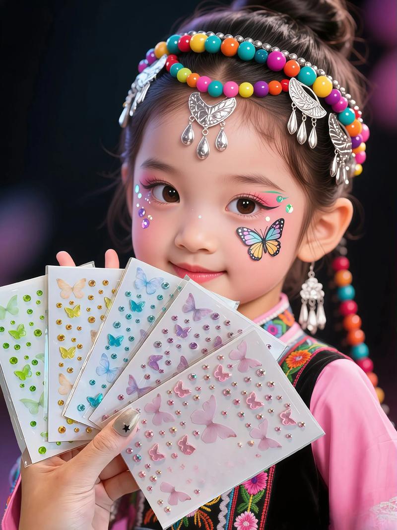 蝴蝶创意妆图片大全-图1