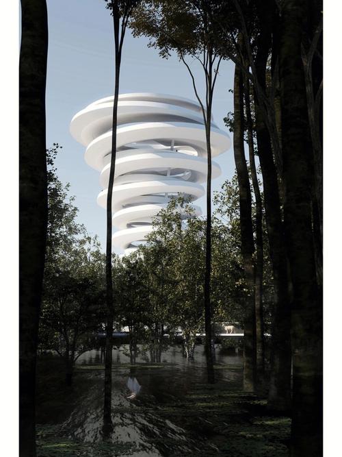 创意景观塔-图1