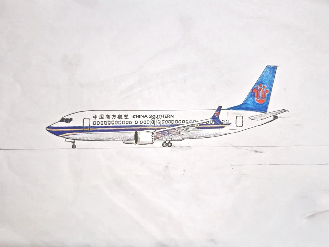 创意飞机画-图3