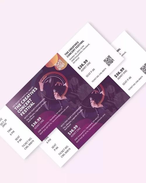 创意门票图片-图3