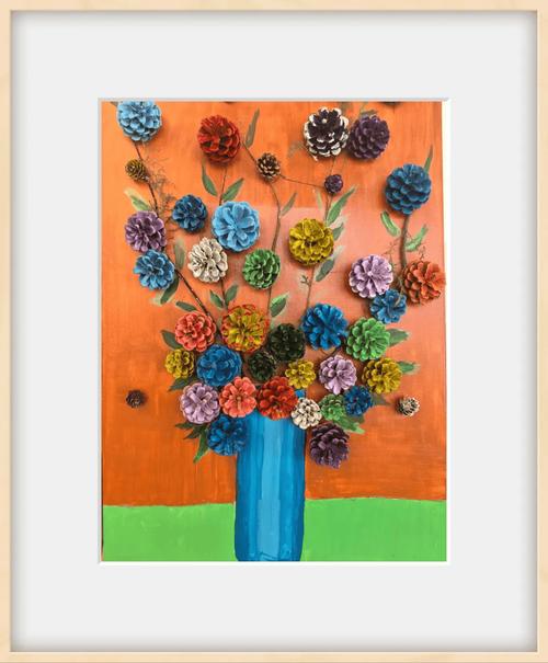 教师美术创意作品-图1