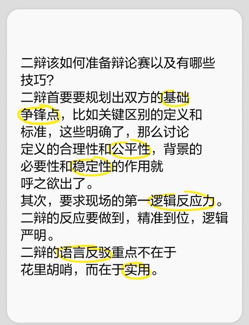 二辩辩论技巧-图2