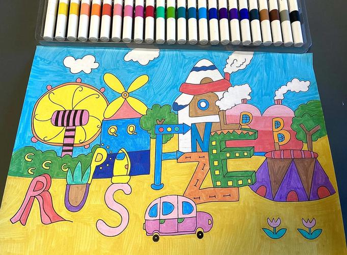 英文字母如何变身创意画？-图3