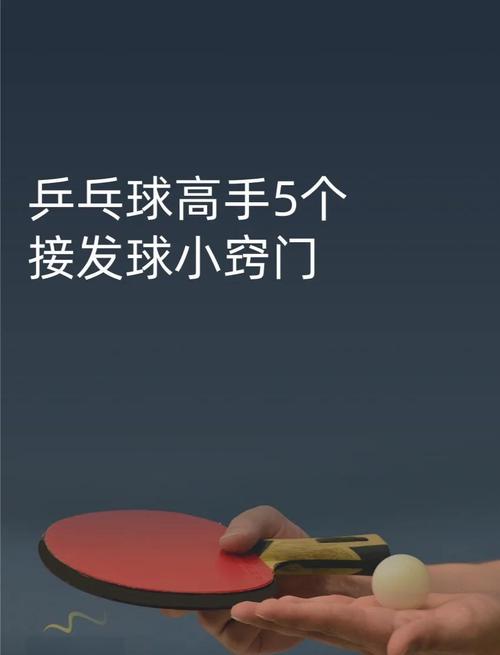 乒乓球接发球技巧-图1 乒乓球接发球技巧-图1