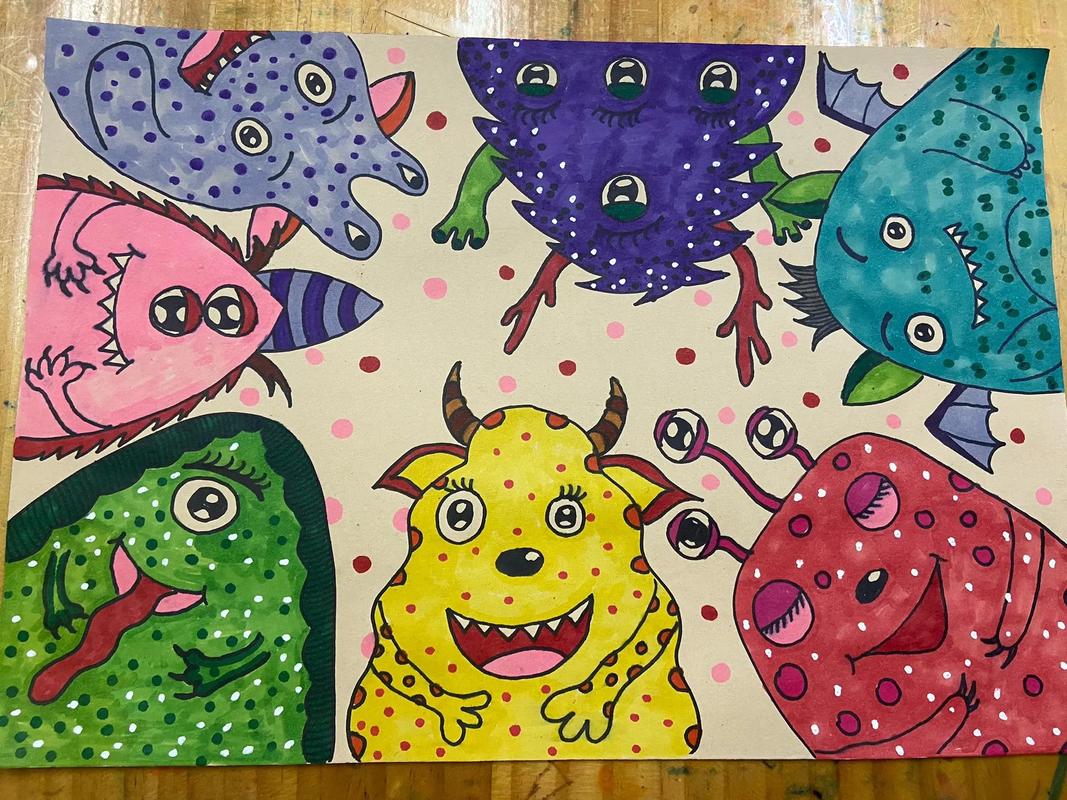 怪兽房子创意画怎么画?图片哪里有?-图3 怪兽房子创意画怎么画?图片哪里有?-图3