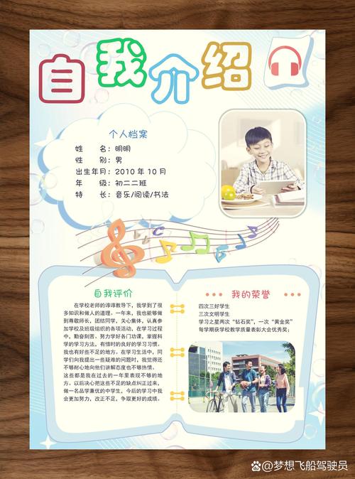 创意介绍模板，创意自我介绍模板-图1