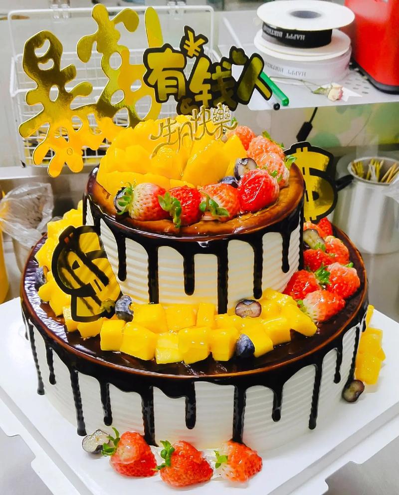 双层创意蛋糕图片大全，大图哪里找？-图2