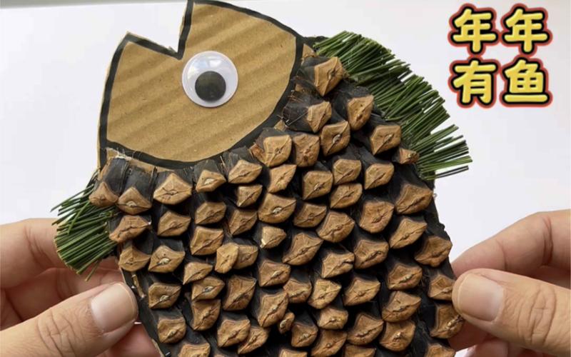 松树球创意，松树球的手工创意-图2