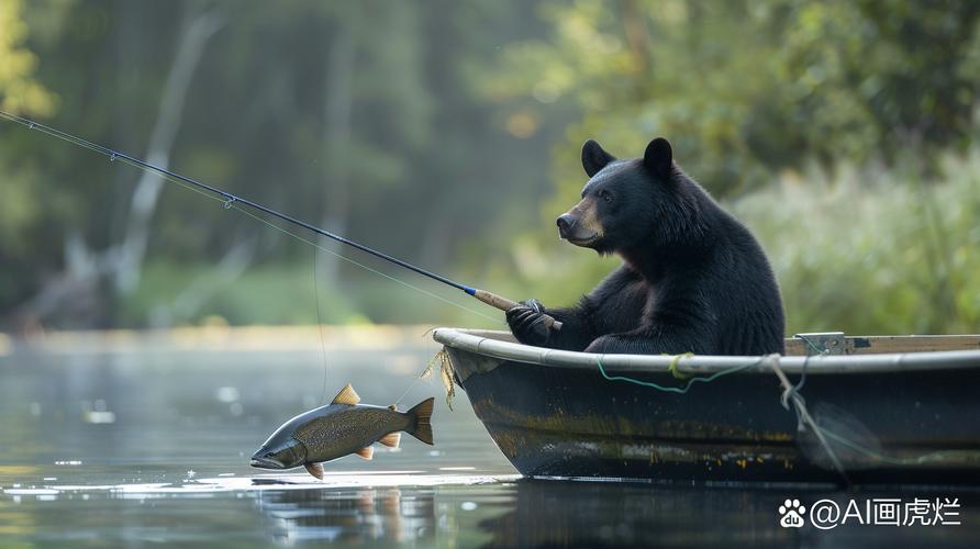 创意钓鱼图片，鱼上钩了吗？-图2