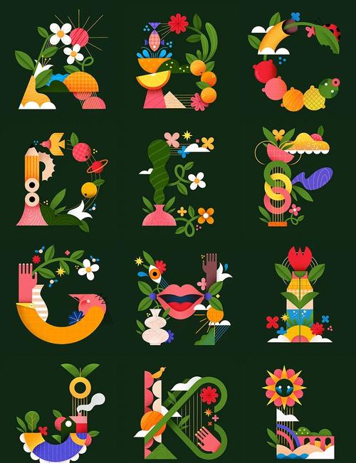 有创意的字母设计图片,有创意的字母设计图片大全-图1 有创意的字母设计图片,有创意的字母设计图片大全-图1