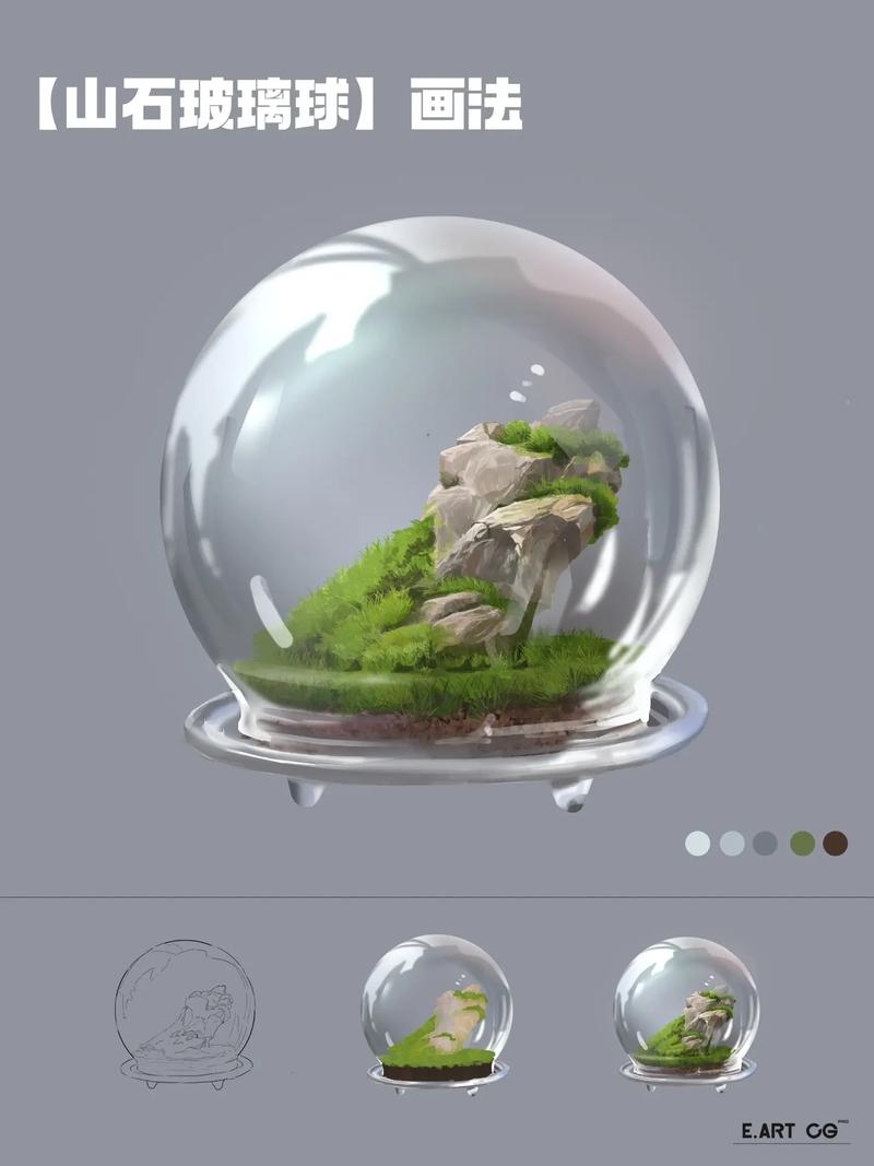 玻璃球创意画,玻璃球创意画图片大全-图2 玻璃球创意画,玻璃球创意画图片大全-图2