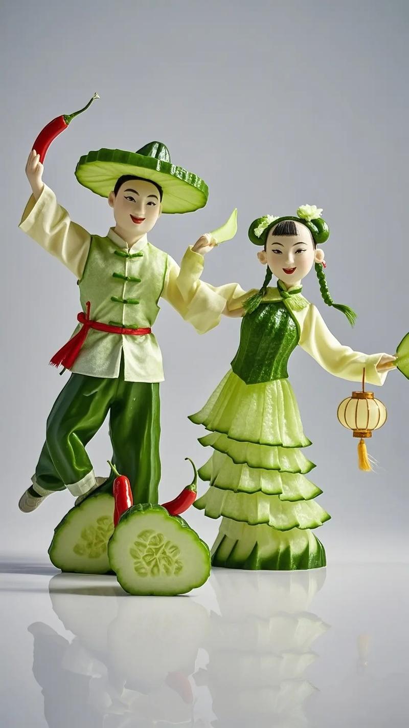 水果人物创意图片，水果人物创意图片大全大图-图1