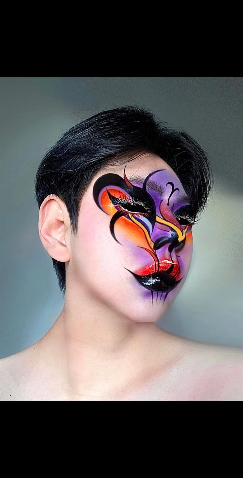 创意妆图腾，创意妆怎么画-图3