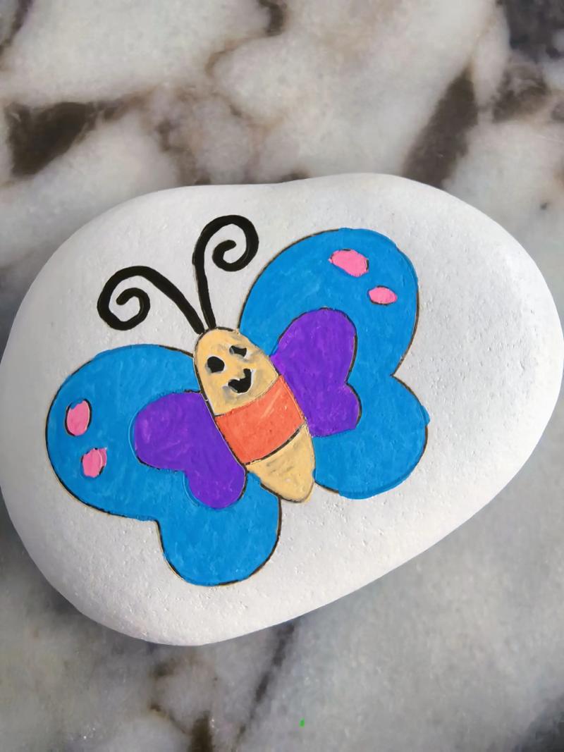 创意鹅卵石，创意鹅卵石画-图1