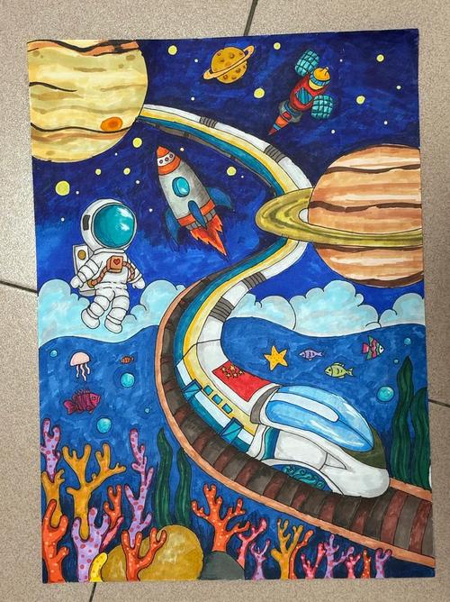 太空创意画取名，如何巧思又独特？-图3