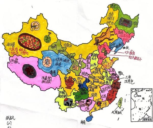 地图图形创意-图1