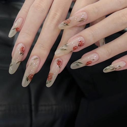 创意彩绘美甲图片-图1