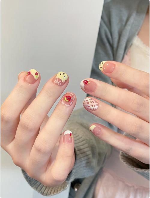 创意彩绘美甲图片-图3