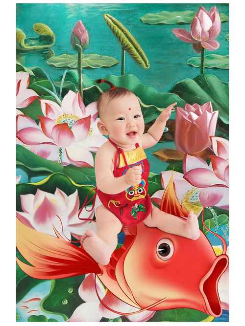 年画娃娃创意画，如何画出独特韵味？-图2