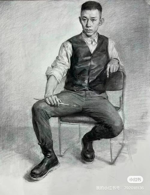 创意全身素描-图3