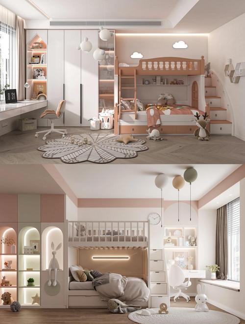 创意上下床装修效果图,这样设计能实用又省空间吗?-图3 创意上下床装修效果图,这样设计能实用又省空间吗?-图3