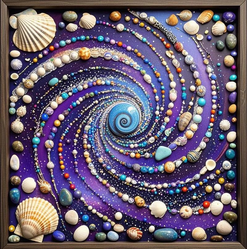 星空创意画图片，如何绘制星空创意画？-图2