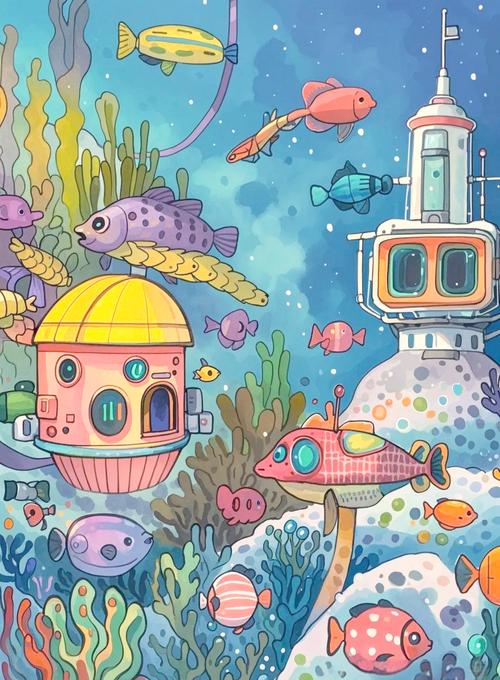 海底世界创意设计图片如何实用化?-图3 海底世界创意设计图片如何实用化?-图3