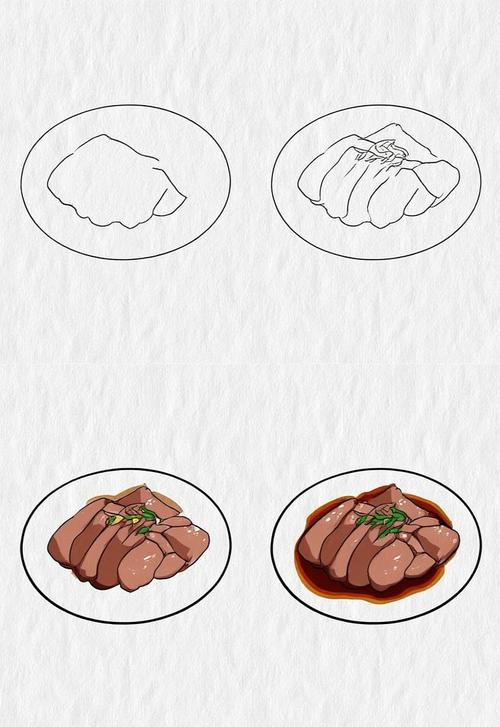卡通肉怎么画？创意卡通肉画法揭秘！-图1