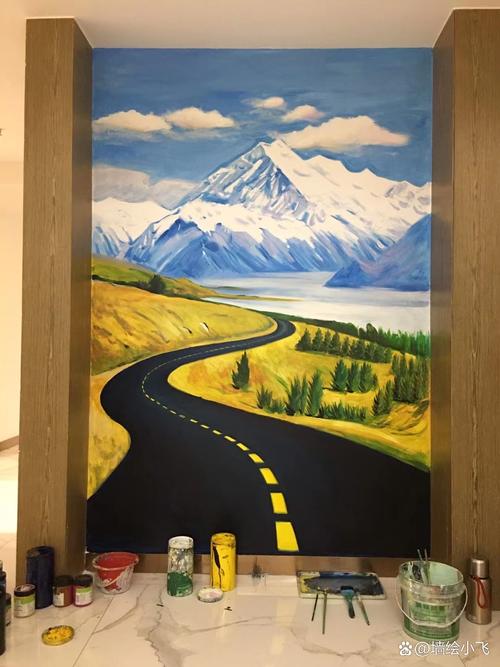 创意手绘墙画,如何点亮家的灵魂?-图2 创意手绘墙画,如何点亮家的灵魂?-图2