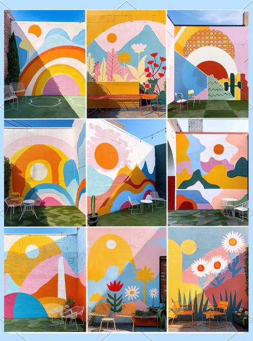 创意手绘墙画,如何点亮家的灵魂?-图1 创意手绘墙画,如何点亮家的灵魂?-图1