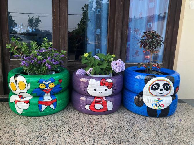 创意轮胎装饰图片-图1 创意轮胎装饰图片-图1