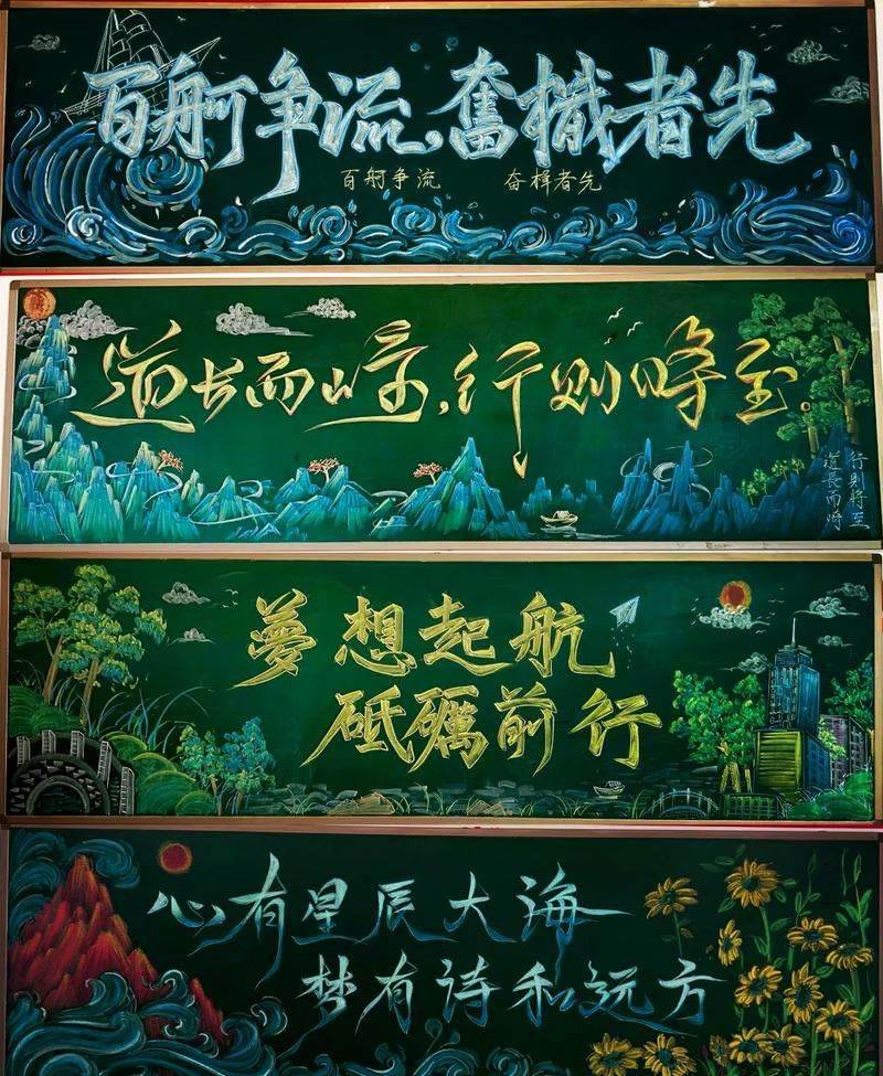 黑板报小创意-图1