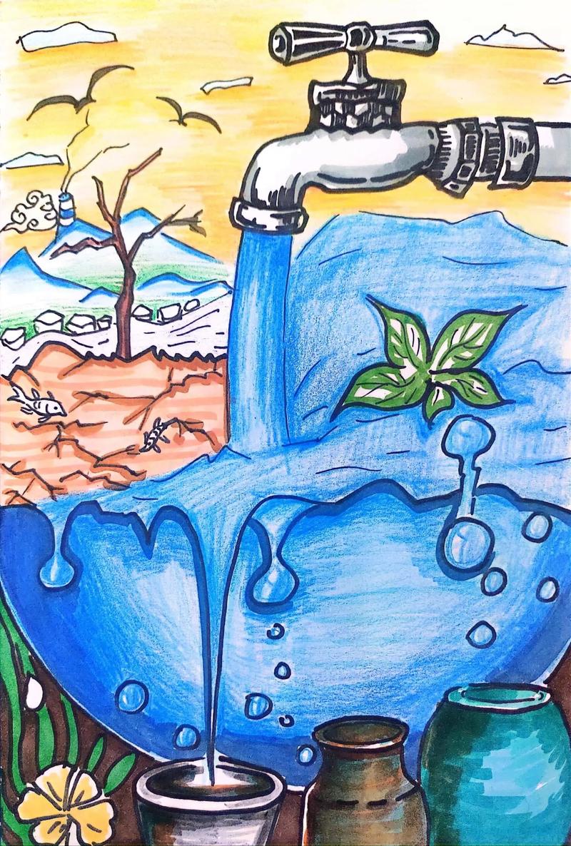 节约用水图形创意海报,节约用水图形创意海报图片-图2 节约用水图形创意海报,节约用水图形创意海报图片-图2