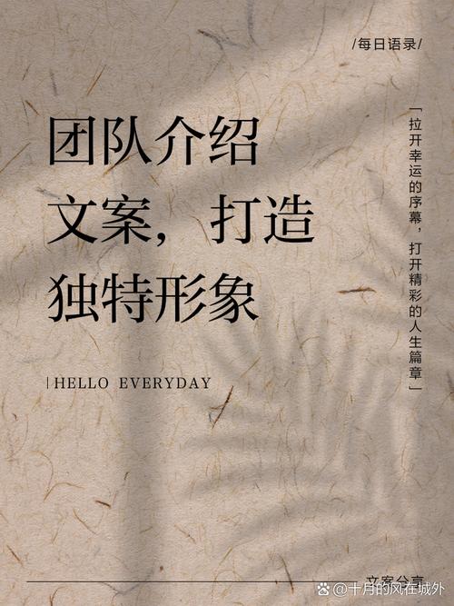 团队介绍视频创意拍摄，团队介绍视频创意拍摄文案-图1