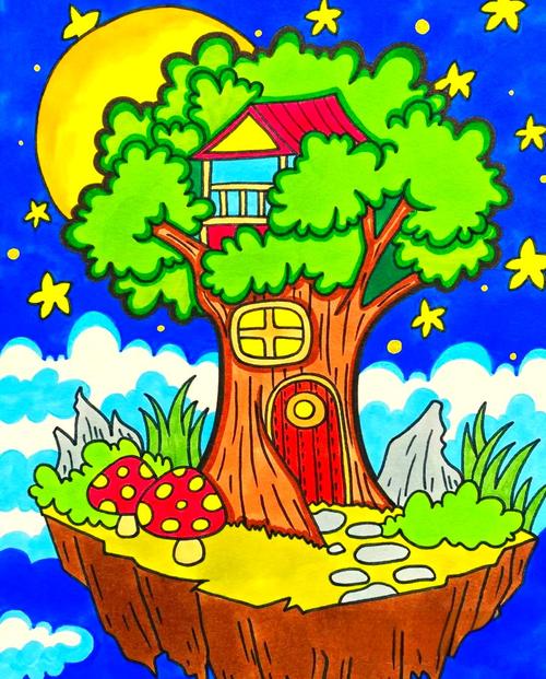 颜色丰富的创意画,颜色丰富的创意画图片-图1 颜色丰富的创意画,颜色丰富的创意画图片-图1