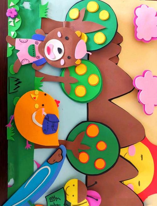 海绵纸创意贴画-图1 海绵纸创意贴画-图1