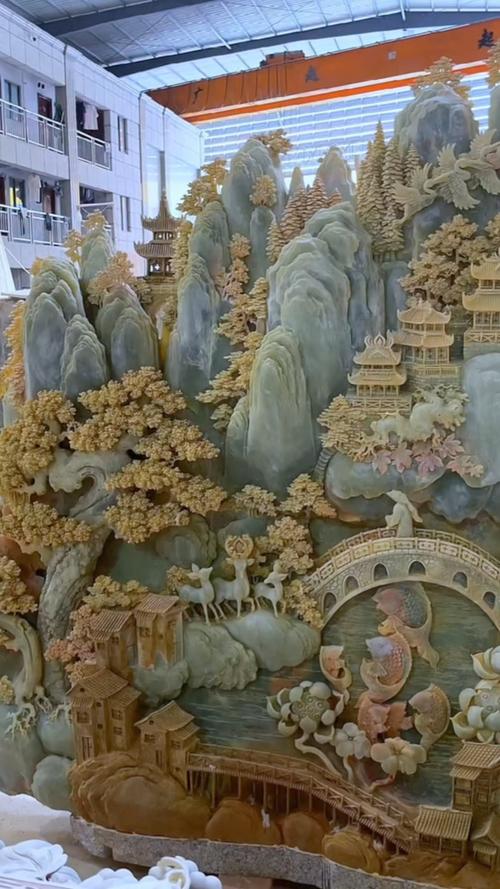 有创意的玉雕山水图片-图2 有创意的玉雕山水图片-图2