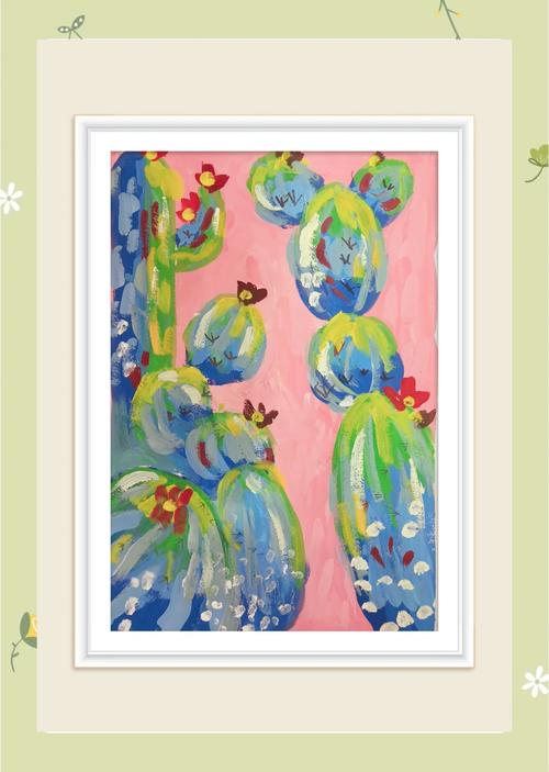 创意美术仙人掌-图3