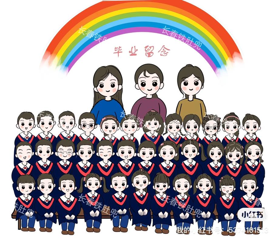 手绘创意毕业照-图2