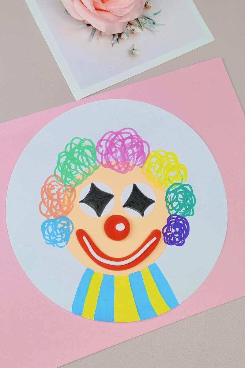 小丑创意画小班-图1 小丑创意画小班-图1