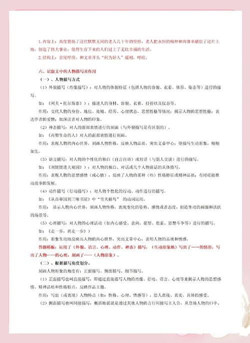 中考小说阅读答题技巧-图2 中考小说阅读答题技巧-图2