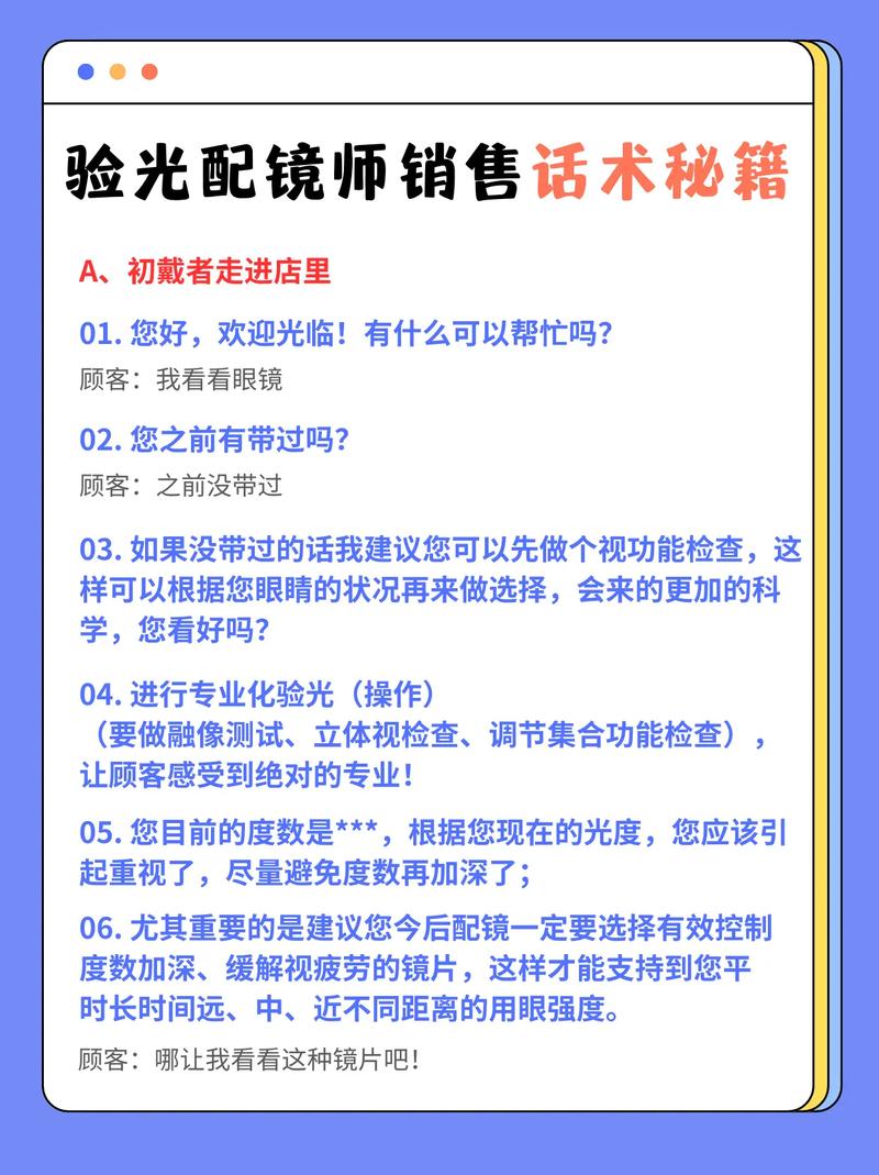 眼镜推销技巧和话术有哪些实用要点?-图1 眼镜推销技巧和话术有哪些实用要点?-图1