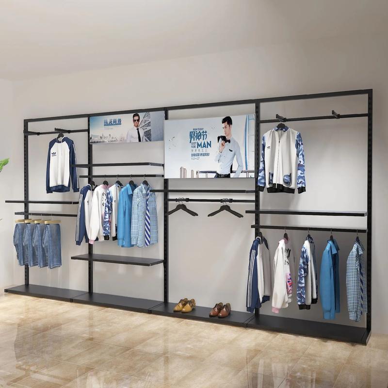 创意服装展架有哪些款式？-图1