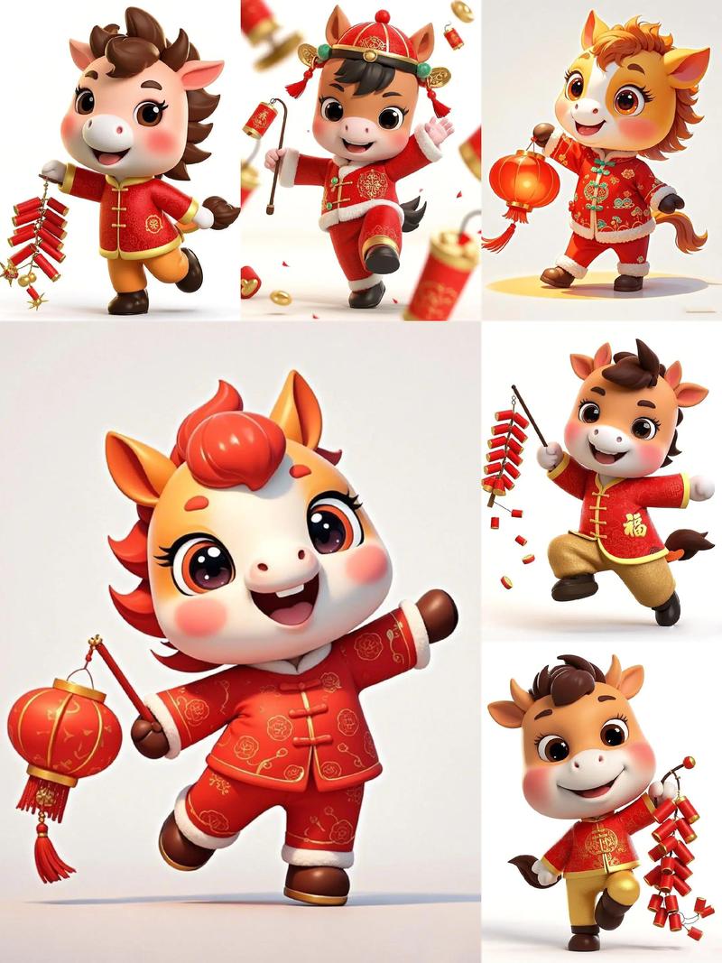 马年创意作品图片，藏着哪些巧思？-图1