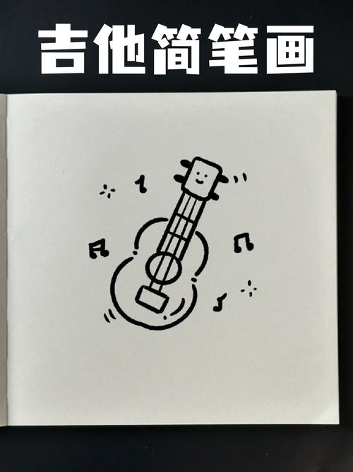 吉他乐器创意画，如何画出音乐与艺术的碰撞？-图2