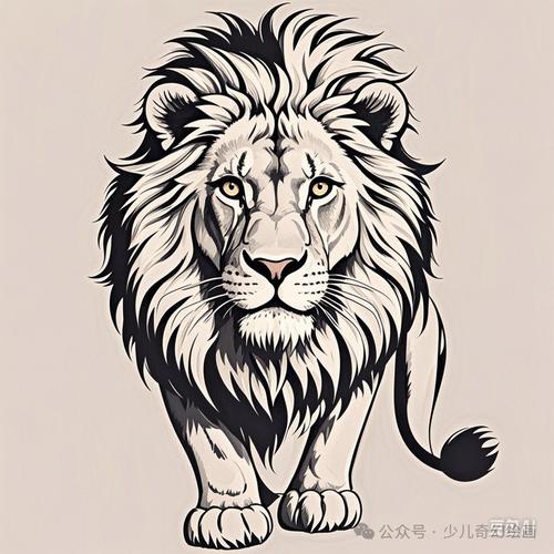 狮子创意画，如何画出独特灵魂？-图3